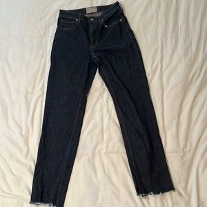Everlane boot cut dark wash